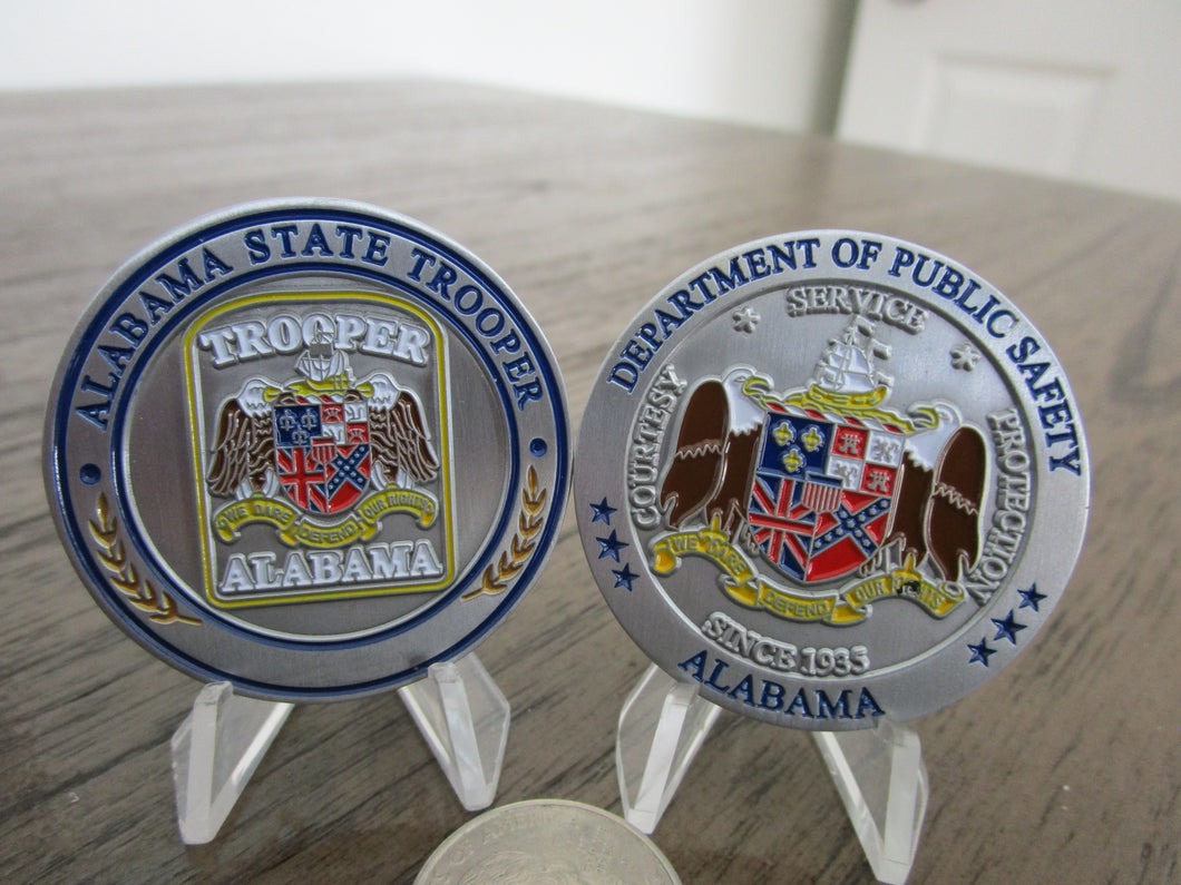 Alabama State Trooper Department of Public Safety Challenge Coin