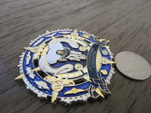Load image into Gallery viewer, Navy Chiefs Mess Goat Locker Ask The Chief CPO USN The Chosen Few Compass Challenge Coin
