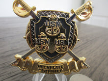 Load image into Gallery viewer, United States Navy Goat Locker Approved CPO Challenge Coin
