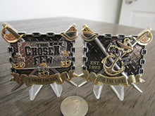 Load image into Gallery viewer, Set of 6 USN CPO Navy Chief Goat Locker The Chosen Few Chief Petty Officer Challenge Coins