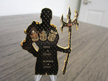 Load image into Gallery viewer, Aquaman Once a Chief Always a Chief Navy Chief USN CPO Challenge Coin
