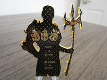 Load image into Gallery viewer, Aquaman Once a Chief Always a Chief Navy Chief USN CPO Challenge Coin
