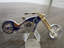 Load image into Gallery viewer, Navy Chief Navy Pride CPO USN Chopper Motorcycle Challenge Coin