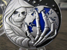 Load image into Gallery viewer, Central intelligence Agency Special Activities Division CIA SAD SOG Clandestine Grim Reaper Challenge Coin

