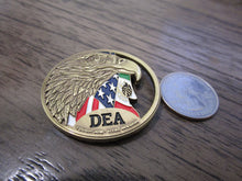 Load image into Gallery viewer, DEA Drug Enforcement Administration Santa Muerte Challenge Coin #879R