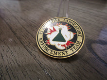 Load image into Gallery viewer, DEA Drug Enforcement Administration Clandestine Laboratory Enforcement Team Challenge Coin #881R