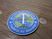 Load image into Gallery viewer, US Federal Air Marshal Service FAM FAMS Hook &amp; Loop Rubber Patch
