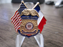 Load image into Gallery viewer, Federal Air Marshal FAM FAMS Paris 2024 Olympics Lapel Pin
