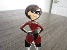 Load image into Gallery viewer, Superhero Elastigirl Mrs Incredibles Ask The Chief Serialized # Navy Chief USN CPO Challenge Coin