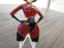 Load image into Gallery viewer, Superhero Elastigirl Mrs Incredibles Ask The Chief Serialized # Navy Chief USN CPO Challenge Coin
