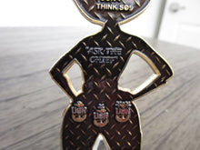 Load image into Gallery viewer, Superhero Elastigirl Mrs Incredibles Ask The Chief Serialized # Navy Chief USN CPO Challenge Coin