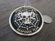 Load image into Gallery viewer, Federal Bureau of Prisons Special OPs Response Team BOP SORT Challenge Coin
