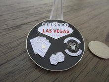 Load image into Gallery viewer, Welcome to Fabulous Las Vegas Raiders Raider Nation Football Challenge Coin
