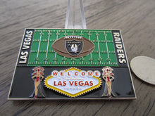 Load image into Gallery viewer, Welcome to Fabulous Las Vegas Raiders Football Allegiant Stadium Challenge Coin
