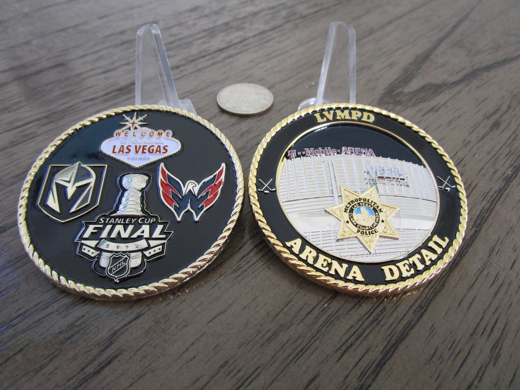 Las Vegas Police Stanley Cup Final Golden Knights vs Capitals Challenge Coin