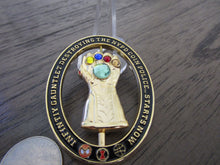 Load image into Gallery viewer, NYPD Thanos The Infinity Gauntlet  Spinning Challenge Coin
