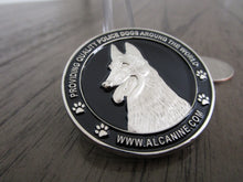Load image into Gallery viewer, Alabama Canine Law Enforcement Officers Training Center * Providing Quality Police Dogs Around The World * K9 Police Challenge Coin