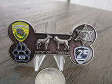 Load image into Gallery viewer, 2017 Camden County Georgia Sherriff&#39;s Office * K9 Unit * Canine Police Challenge Coin
