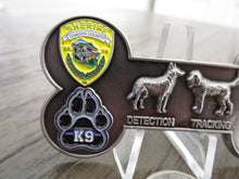 Load image into Gallery viewer, 2017 Camden County Georgia Sherriff&#39;s Office * K9 Unit * Canine Police Challenge Coin
