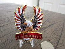 Load image into Gallery viewer, Firefighter First Responders EMT Fireman Patriotic Thin Red Line Challenge Coin
