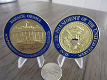 Load image into Gallery viewer, Lot of 5 POTUS Challenge Coins George W &amp; George H W Bush Obama Trump and Biden
