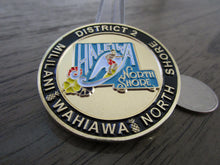 Load image into Gallery viewer, Honolulu Hawaii Police Dept District 2 North Shore Challenge Coins
