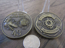 Load image into Gallery viewer, FDNY EMS Station 43 Coney Island Gator Units Firefighter Challenge Coin
