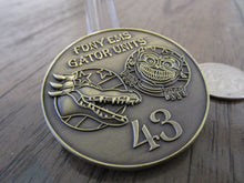 Load image into Gallery viewer, FDNY EMS Station 43 Coney Island Gator Units Firefighter Challenge Coin
