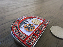 Load image into Gallery viewer, City of New York Emergency Medical Service Station 31 Tilly EMS Challenge Coin.
