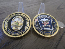 Load image into Gallery viewer, Fishers Police Department Patrol Division Indiana LEO Challenge Coin.
