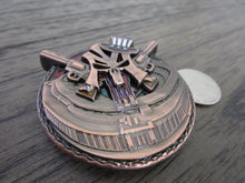 Load image into Gallery viewer, NYPD Yankee Stadium Punisher Medal Of Valor Police Challenge Coin
