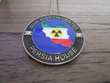 Load image into Gallery viewer, Central Intelligence Agency CIA Iran Mission Center Persia House Challenge Coin
