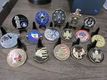 Load image into Gallery viewer, Lot of 16 CIA Challenge Coins SAD SOG Seal Team VI Spy vs Spy NOC