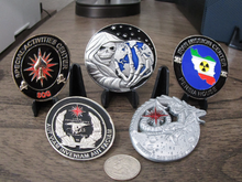 Load image into Gallery viewer, Lot of 16 CIA Challenge Coins SAD SOG Seal Team VI Spy vs Spy NOC