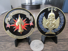 Load image into Gallery viewer, Lot of 16 CIA Challenge Coins SAD SOG Seal Team VI Spy vs Spy NOC