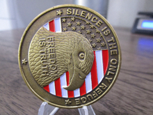 Load image into Gallery viewer, Central Intelligence Agency Special Activities Division Special Operations Group Freedom is Truth  CIA  SOG SAD Challenge Coin
