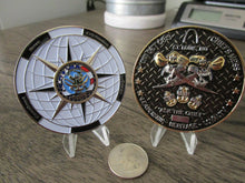 Load image into Gallery viewer, United States Navy Office of Naval Intelligence ONI DET 0813 St Louis CPO Challenge Coin