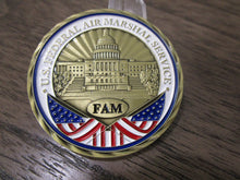 Load image into Gallery viewer, 2021 Federal Air Marshal Service FAM FAMS Joe Biden&#39;s 59th Presidential Inauguration Challenge Coin
