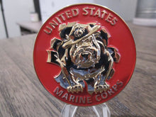 Load image into Gallery viewer, United States Marine Corps USMC Bulldog Don&#39;t Fear me Reaper USMC Challenge Coin
