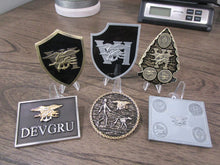Load image into Gallery viewer, Set of 6 Navy Seal Team Six Black , Blue , Silver , Red , Gold & Grey Squadrons Special Operations NSW NSWGD DEVGRU Challenge Coins