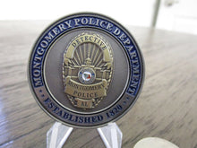 Load image into Gallery viewer, Montgomery Alabama Police Department Criminal Investigations Division Challenge Coin
