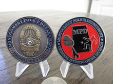 Load image into Gallery viewer, Montgomery Alabama Police Department Criminal Investigations Division Challenge Coin
