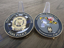 Load image into Gallery viewer, Maryland National Capitol Park Police Investigative Service Unit Snoopy Challenge Coin
