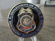 Load image into Gallery viewer, Department of State Diplomatic Security Service Protection Detail Benghazi Libya Challenge Coin
