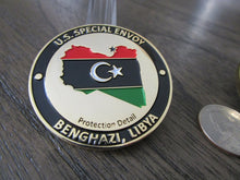 Load image into Gallery viewer, Department of State Diplomatic Security Service Protection Detail Benghazi Libya Challenge Coin
