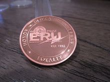 Load image into Gallery viewer, Vintage Oak Creek Police WI ERU Emergency Response Unit Challenge Coin #529R