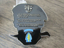Load image into Gallery viewer, US Army 5th SFG(A) Special Forces Group Green Berets Creed Reapers Skull Challenge Coin
