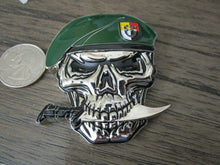Load image into Gallery viewer, US Army 3rd SFG(A) Special Forces Group Green Berets Creed Reapers Skull Challenge Coin