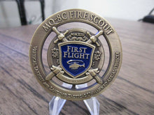 Load image into Gallery viewer, Northrop Grumman First Flight MQ-8C Fire Scout USN UAV Challenge Coin
