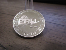 Load image into Gallery viewer, Vintage Oak Creek Police WI ERU Emergency Response Unit Challenge Coin #689R